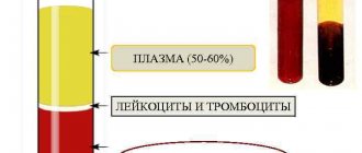 blood composition